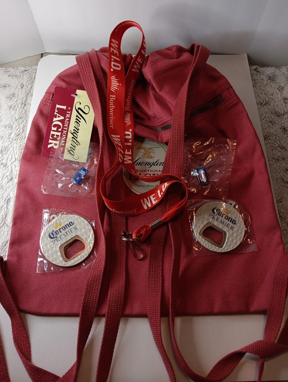 Bar Merch Yuengling, Corona, Budweiser Lot